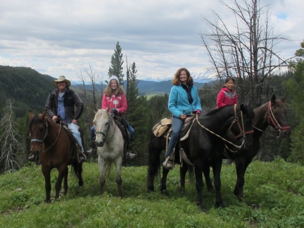 Riding in the Tetons!